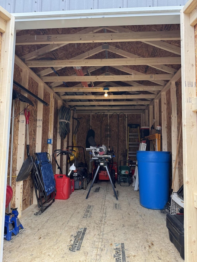 3043 W Chapman Rd, Mapleton, ME 04757 - view of storage area