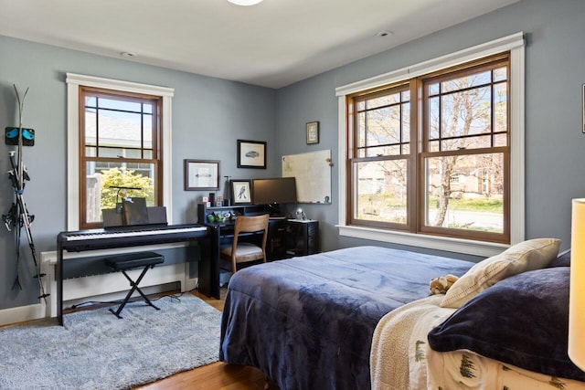 69 Brookside Rd, Portland, ME 04103 - bedroom featuring wood finished floors and baseboards