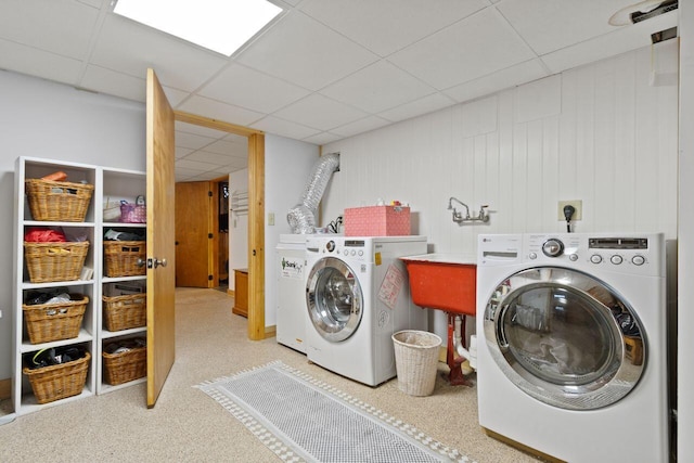 69 Brookside Rd, Portland, ME 04103 - laundry room with washer and dryer