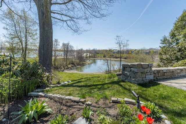 69 Brookside Rd, Portland, ME 04103 - view of grassy yard with a water view