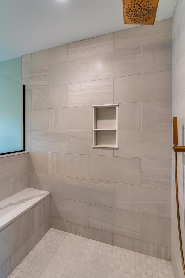 27 Oak Ridge Ter, Arundel, ME 04046 - full bath featuring tiled shower