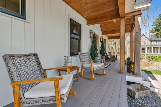 27 Oak Ridge Ter, Arundel, ME 04046 - deck featuring a porch