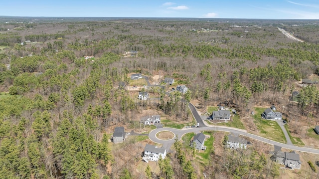 27 Oak Ridge Ter, Arundel, ME 04046 - aerial view of property and surrounding area featuring a forest