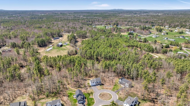 27 Oak Ridge Ter, Arundel, ME 04046 - aerial view of property's location featuring a heavily wooded area
