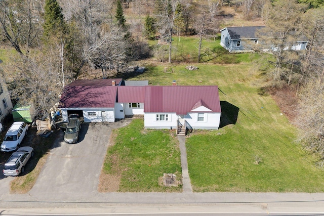 232 Peltoma Ave, Pittsfield, ME 04967 - aerial view of property and surrounding area