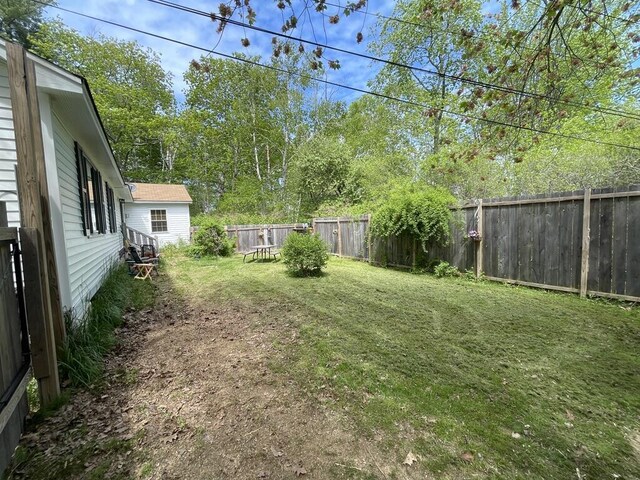 45 Seaview Ter, Belfast, ME 04915 - view of fenced backyard