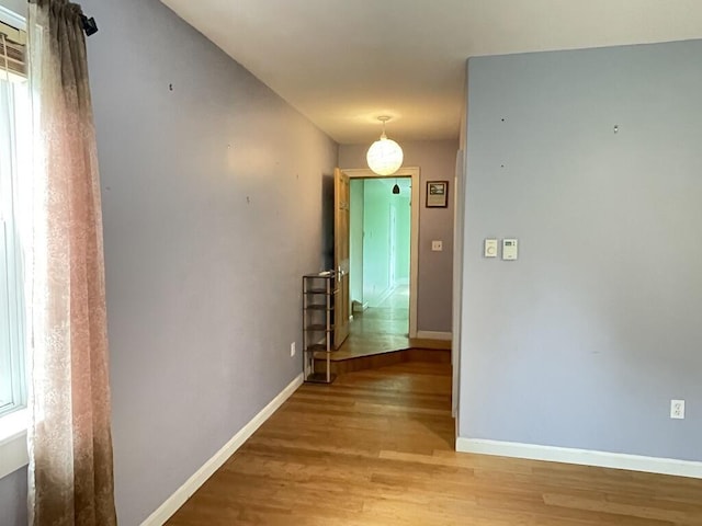 45 Seaview Ter, Belfast, ME 04915 - corridor featuring light wood-style flooring and baseboards