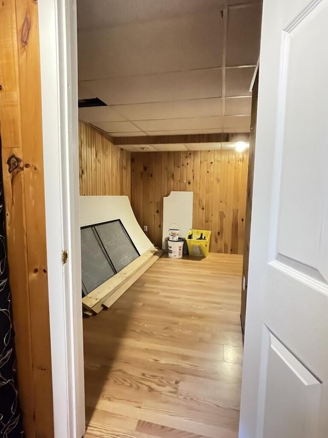 45 Seaview Ter, Belfast, ME 04915 - sauna / steam room with wood walls and wood finished floors