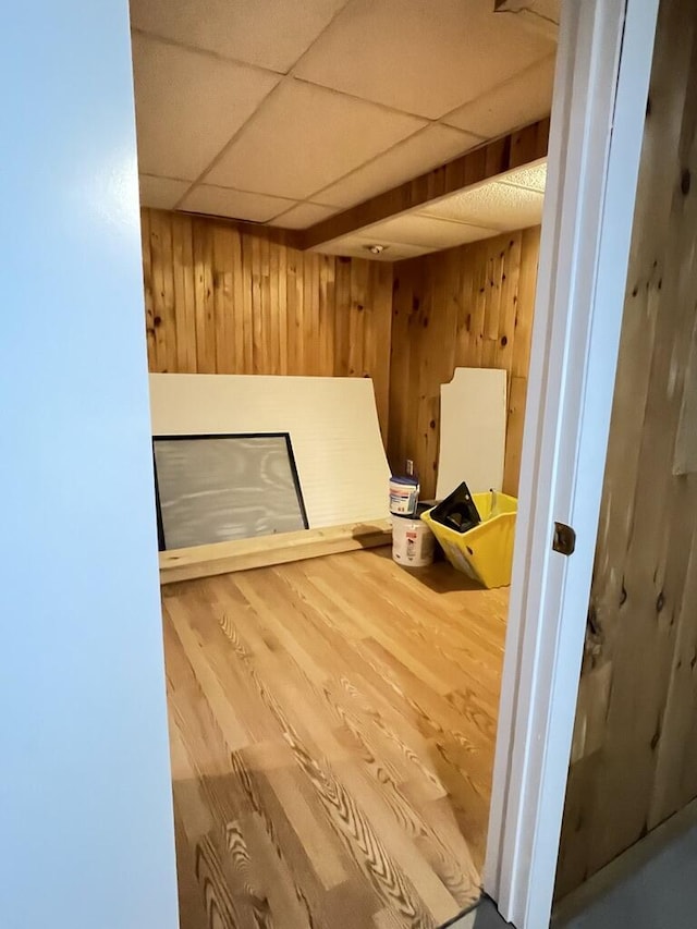 45 Seaview Ter, Belfast, ME 04915 - sauna / steam room featuring wood walls and wood finished floors