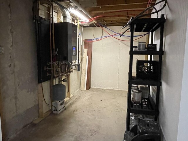 45 Seaview Ter, Belfast, ME 04915 - view of unfinished basement