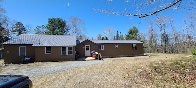 924 Great Pond Rd, Great Pond, ME 04408 - view of front of house featuring metal roof