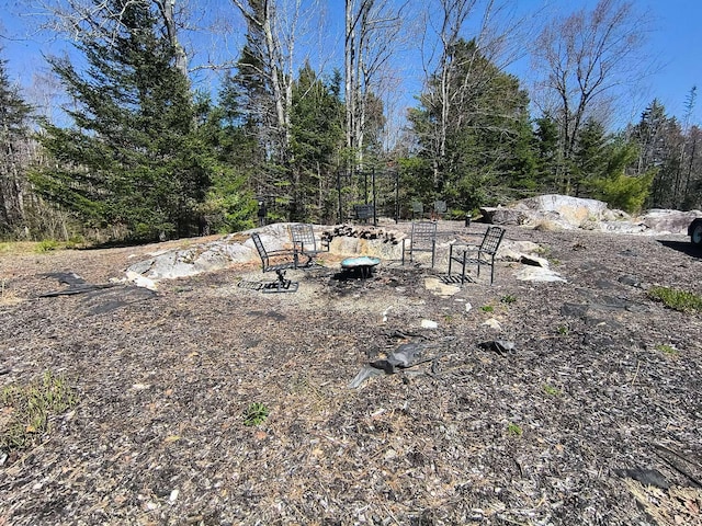 29 Punkin Hill Rd, South Thomaston, ME 04858 - view of yard