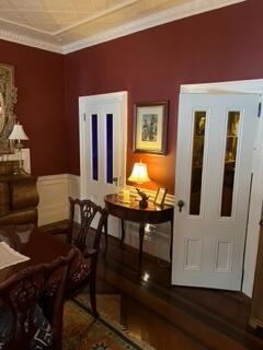 17 Boynton St, Eastport, ME 04631 - living area featuring ornamental molding