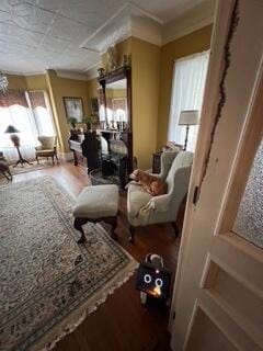 17 Boynton St, Eastport, ME 04631 - living room with wood finished floors