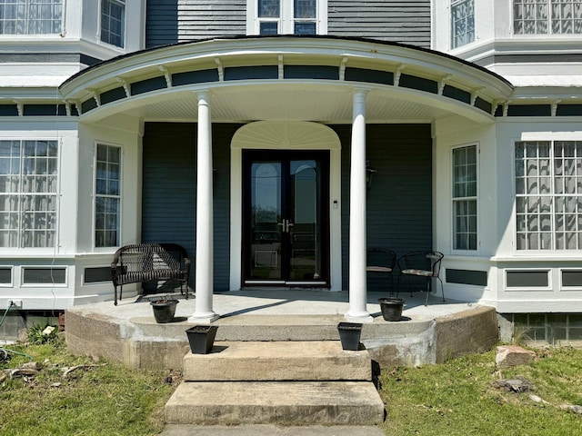 17 Boynton St, Eastport, ME 04631 - property entrance featuring a porch
