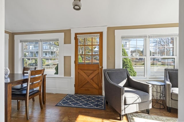47 Atlantic Ave, Boothbay Harbor, ME 04538 - doorway featuring wood finished floors
