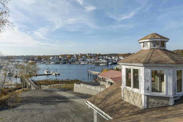47 Atlantic Ave, Boothbay Harbor, ME 04538 - dock area featuring a water view