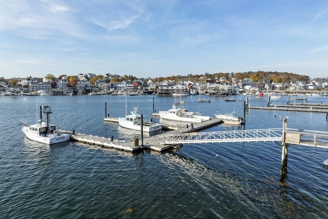 47 Atlantic Ave, Boothbay Harbor, ME 04538 - dock area with a water view