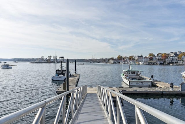 47 Atlantic Ave, Boothbay Harbor, ME 04538 - dock area with a water view