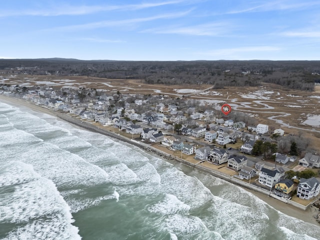 drone / aerial view featuring a residential view