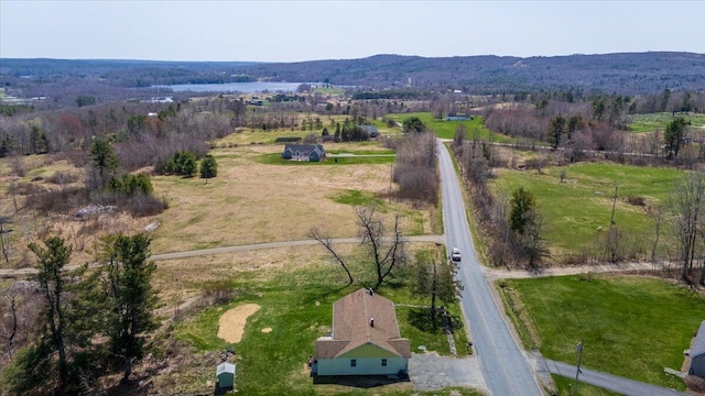 433 N Union Rd, Union, ME 04862 - drone / aerial view featuring a rural view