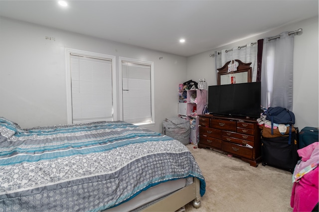 867 Minot Ave, Auburn, ME 04210 - bedroom featuring light carpet and recessed lighting