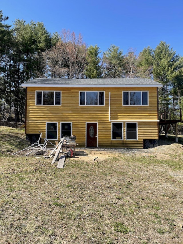144 Redneck Rd, Starks, ME 04911 - view of back of house