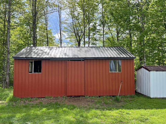 142 Palmer Rd, Thorndike, ME 04986 - view of shed