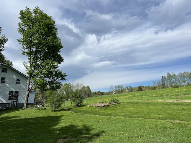 142 Palmer Rd, Thorndike, ME 04986 - view of grassy yard with a view of rural / pastoral area