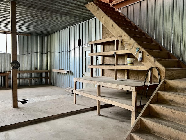 142 Palmer Rd, Thorndike, ME 04986 - basement with stairs