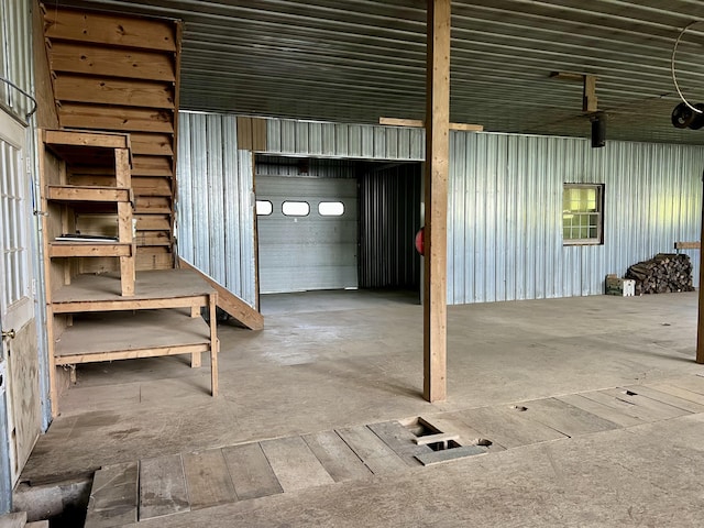 142 Palmer Rd, Thorndike, ME 04986 - view of garage