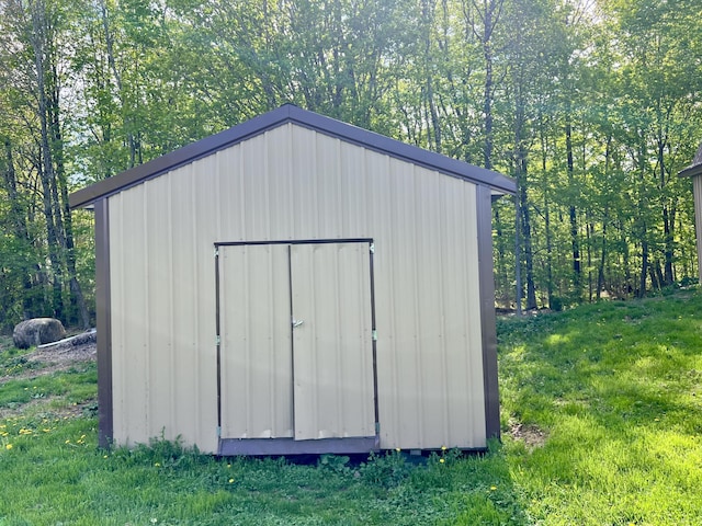 142 Palmer Rd, Thorndike, ME 04986 - view of shed