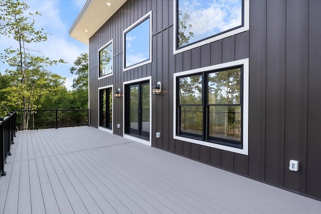676 Sebago Rd, Sebago, ME 04029 - view of wooden terrace
