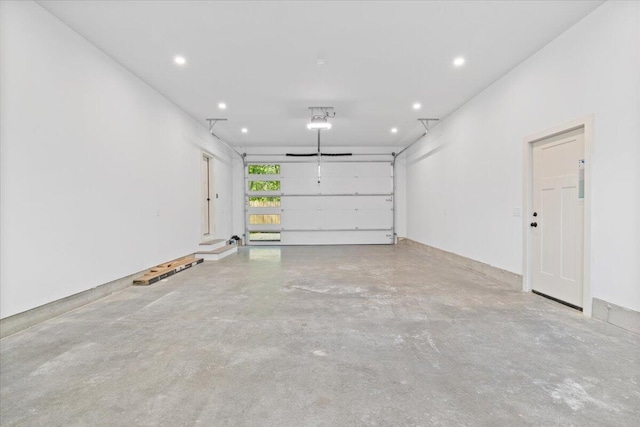 676 Sebago Rd, Sebago, ME 04029 - garage with recessed lighting