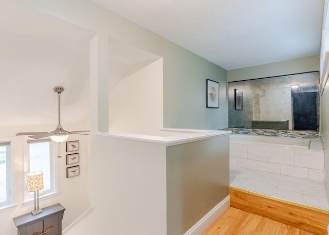 135 Portland Ave Unit 803, Old Orchard Beach, ME 04064 - hallway with wood finished floors