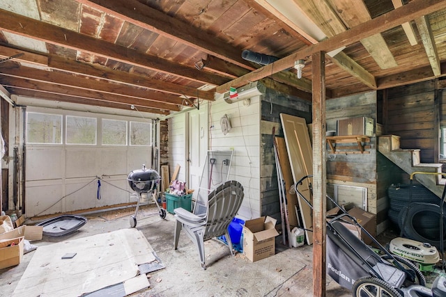 8 Park St, Camden, ME 04843 - storage with a garage