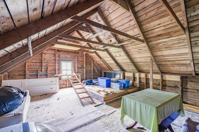 8 Park St, Camden, ME 04843 - view of attic