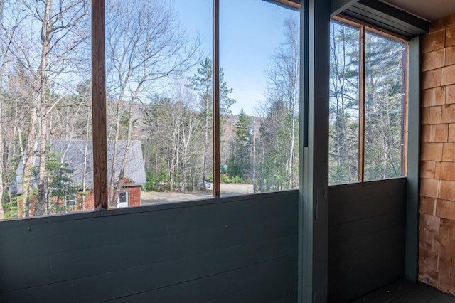 entryway with plenty of natural light