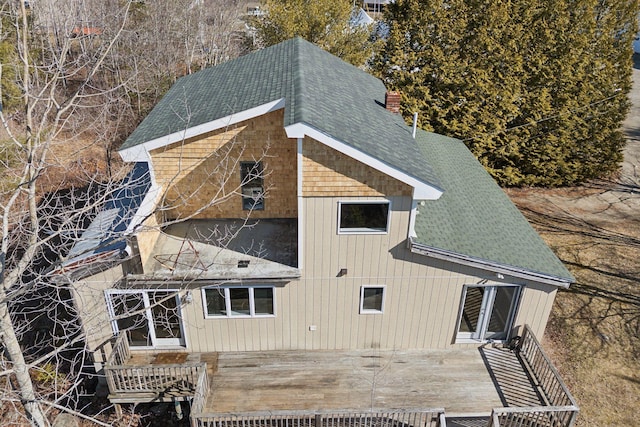 27 Rein Rd, Saint George, ME 04859 - birds eye view of property