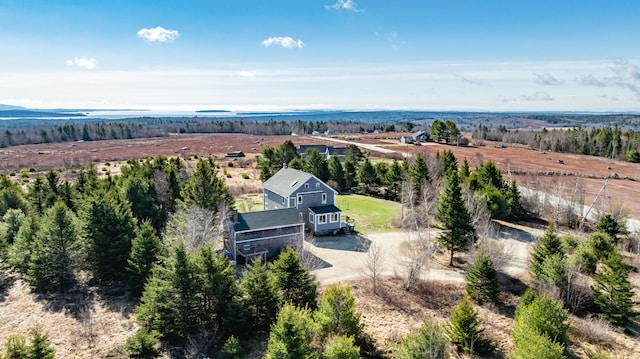 361 Sedgwick Ridge Rd, Sedgwick, ME 04676 - birds eye view of property featuring a rural view