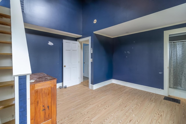 361 Sedgwick Ridge Rd, Sedgwick, ME 04676 - spare room with wood finished floors
