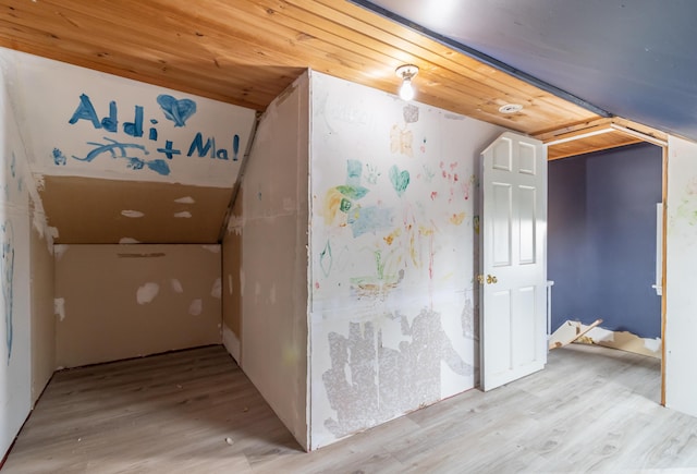 361 Sedgwick Ridge Rd, Sedgwick, ME 04676 - corridor featuring light wood finished floors