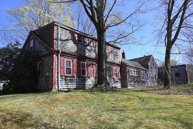 104 Northern Ave, Gardiner, ME 04345 - view of front of home with a front lawn