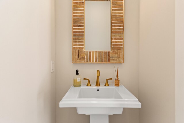 bathroom with a sink