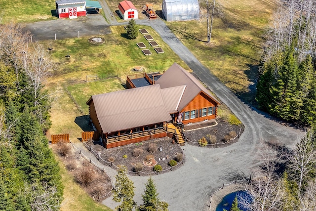 291 River Rd, Milo, ME 04463 - birds eye view of property