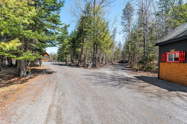 291 River Rd, Milo, ME 04463 - view of street with gravel driveway