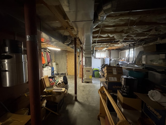 291 River Rd, Milo, ME 04463 - view of basement