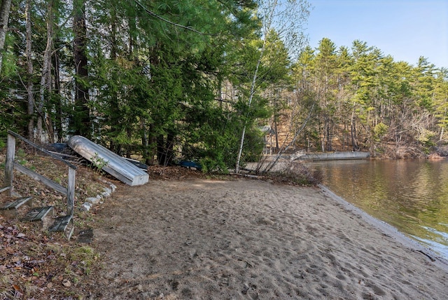 89 14th St, Shapleigh, ME 04076 - view of yard featuring a water view