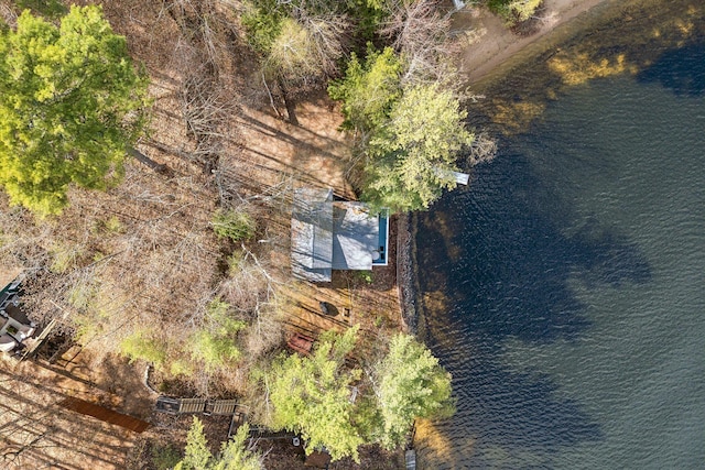 89 14th St, Shapleigh, ME 04076 - bird's eye view with a water view