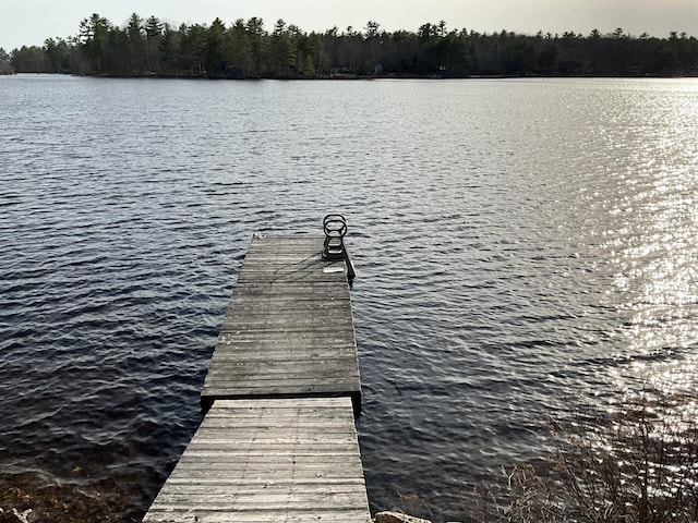 150 Birchwood Rd, Gray, ME 04039 - dock area with a water view